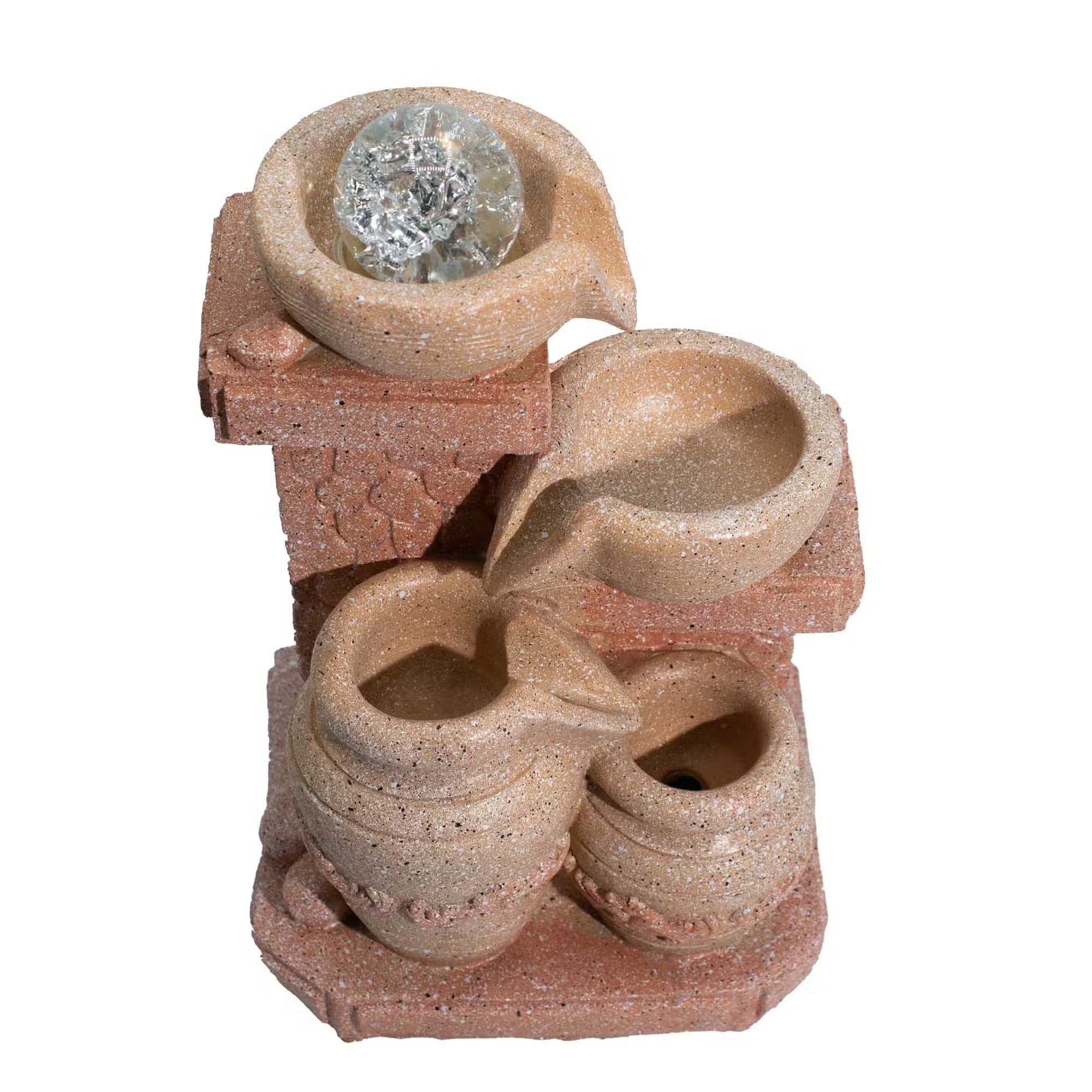 Fontaine d’intérieur style méditerranéen 19x14x27 cm