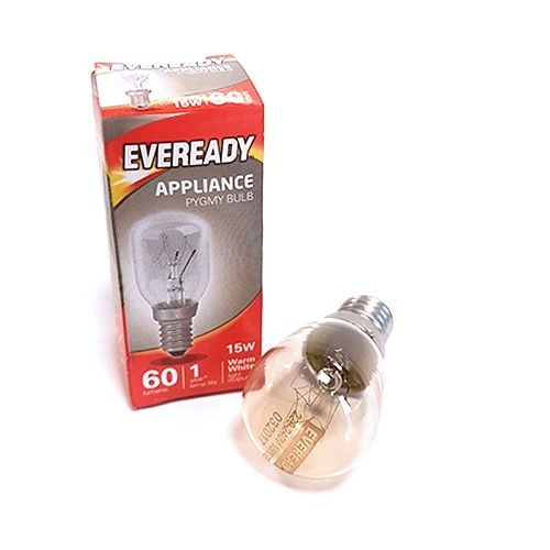 Ampoule de rechange pour lampe de sel avec emballage Eveready, idéale pour retrouver une lumière douce et chaleureuse.
