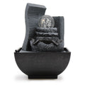 Apportez une touche de sérénité à votre intérieur avec cette fontaine de table de 18 cm à l’aspect roche en cascade. Compacte, apaisante et décorative, elle diffuse une ambiance zen idéale pour la maison, le bureau ou un espace bien-être.