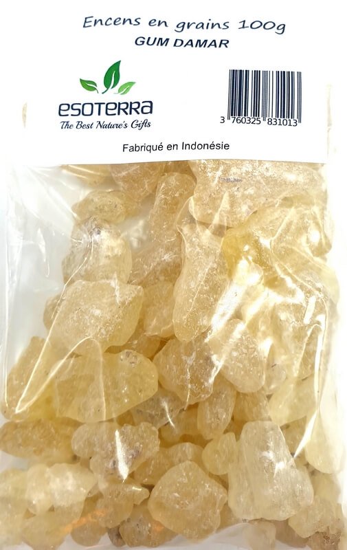 Résine ESOTERRA Gomme Damar 100 g – Indonésie