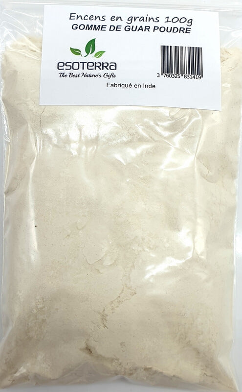 Gomme de Guar en poudre ESOTERRA 100 g – Origine Inde