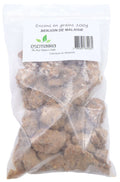 Résine naturelle de Benjoin de Malaisie ESOTERRA, concassée, emballée et prête à la vente en lot de 100 g. Provenance Laos.