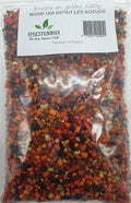 Résine naturelle Marie qui Défait les Nœuds ESOTERRA, concassée, emballée et prête à la vente en lot de 100 g. Provenance France.