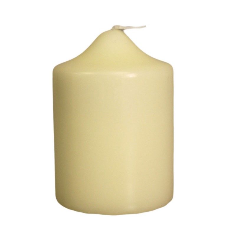 Bougie d'Église Classique Ivory 100x70 mm, une bougie élégante et traditionnelle pour embellir votre intérieur.