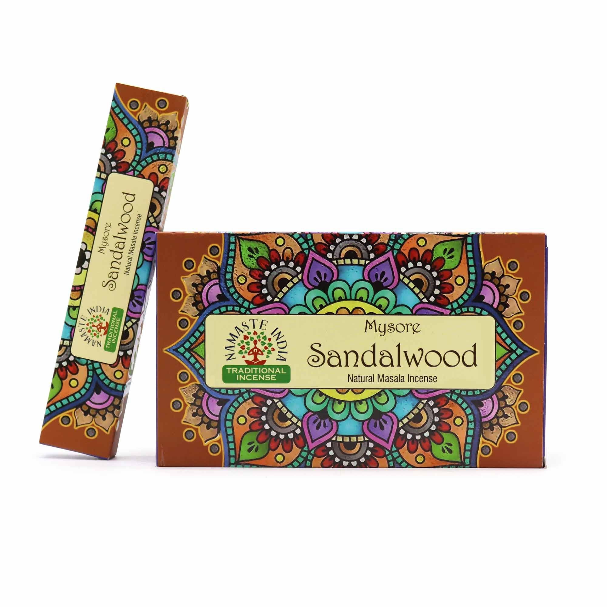 Encens Masala Namaste Mandala Bois de Santal