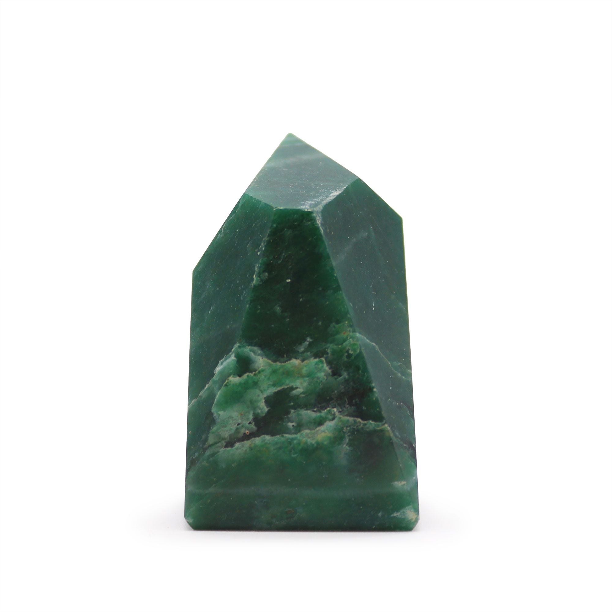 Pointes jade indien lot 500 g pierres naturelles déco