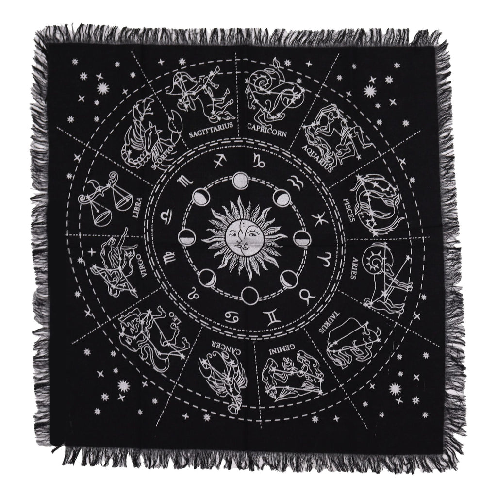 Tenture d’autel ésotérique Horoscope | Décoration spirituelle