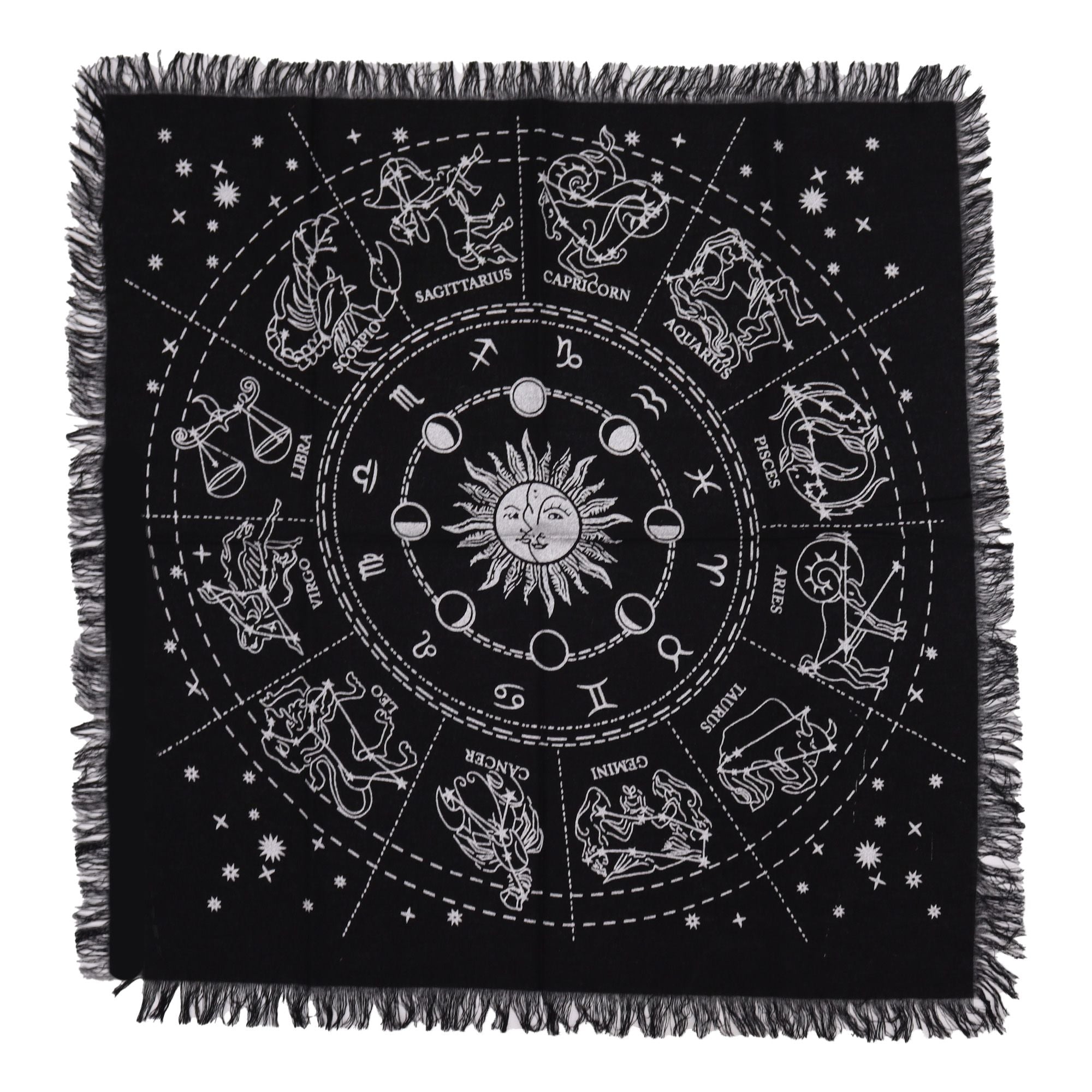 Tenture d’autel ésotérique Horoscope | Décoration spirituelle