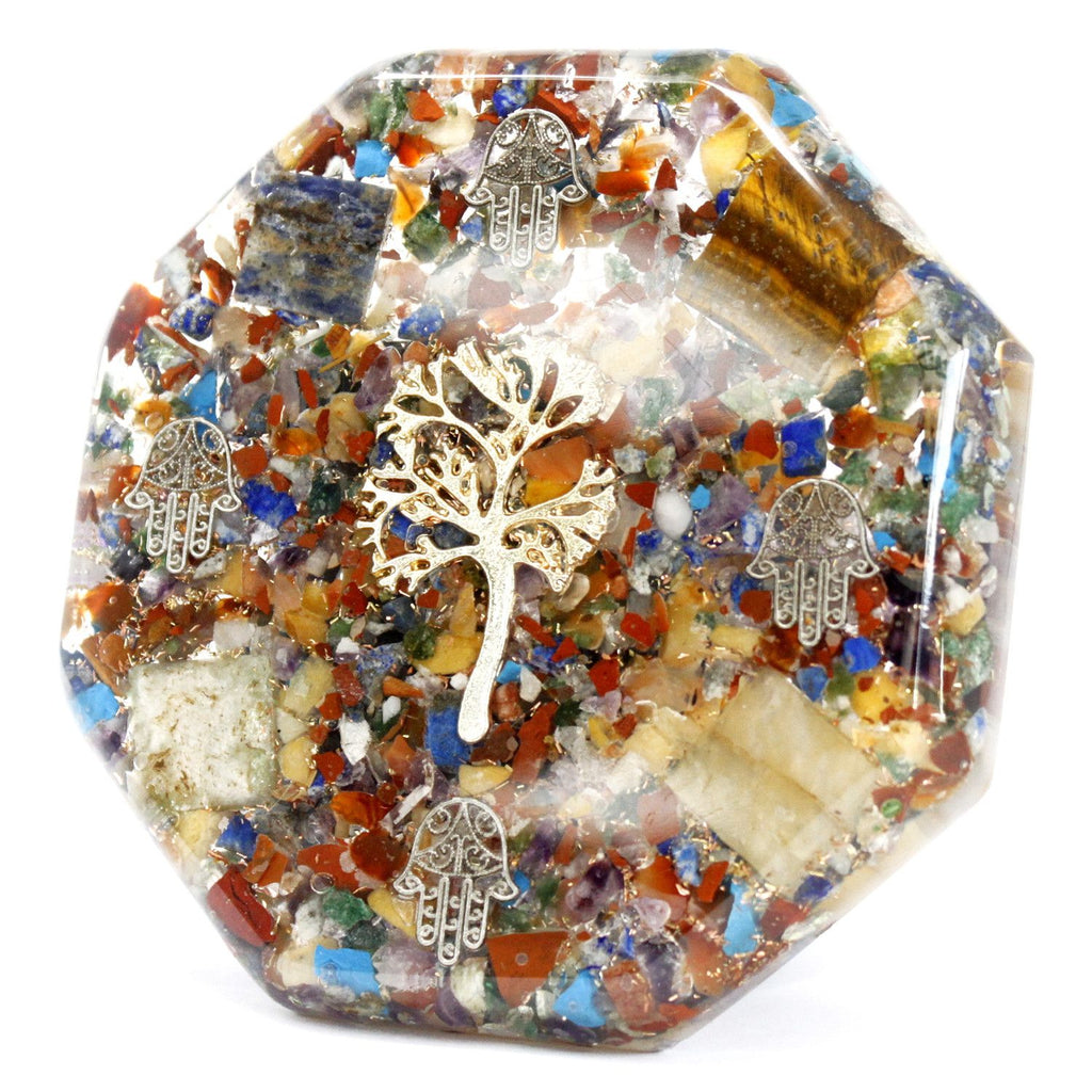 Orgonite Arbre de vie grand modèle pour bureau