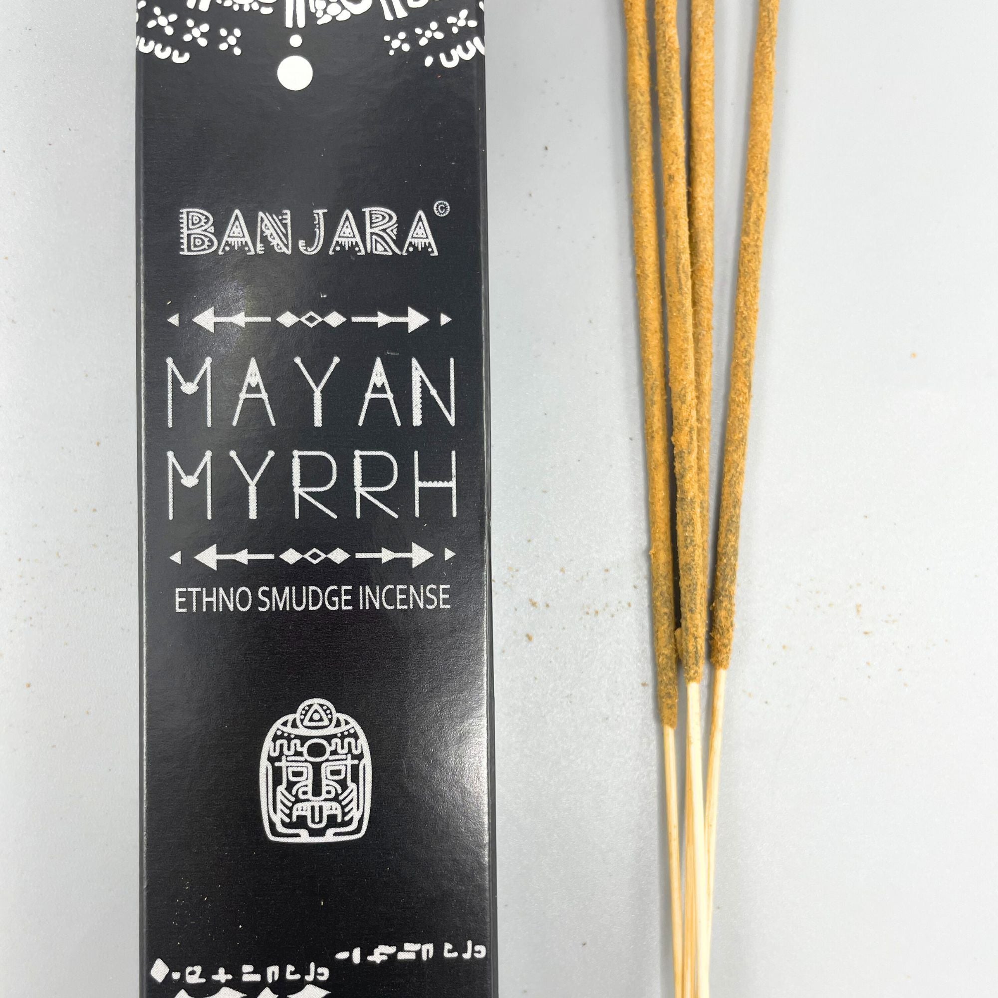 Encens Smudge Tribal Banjara Myrrhe Maya – environ 10 bâtons