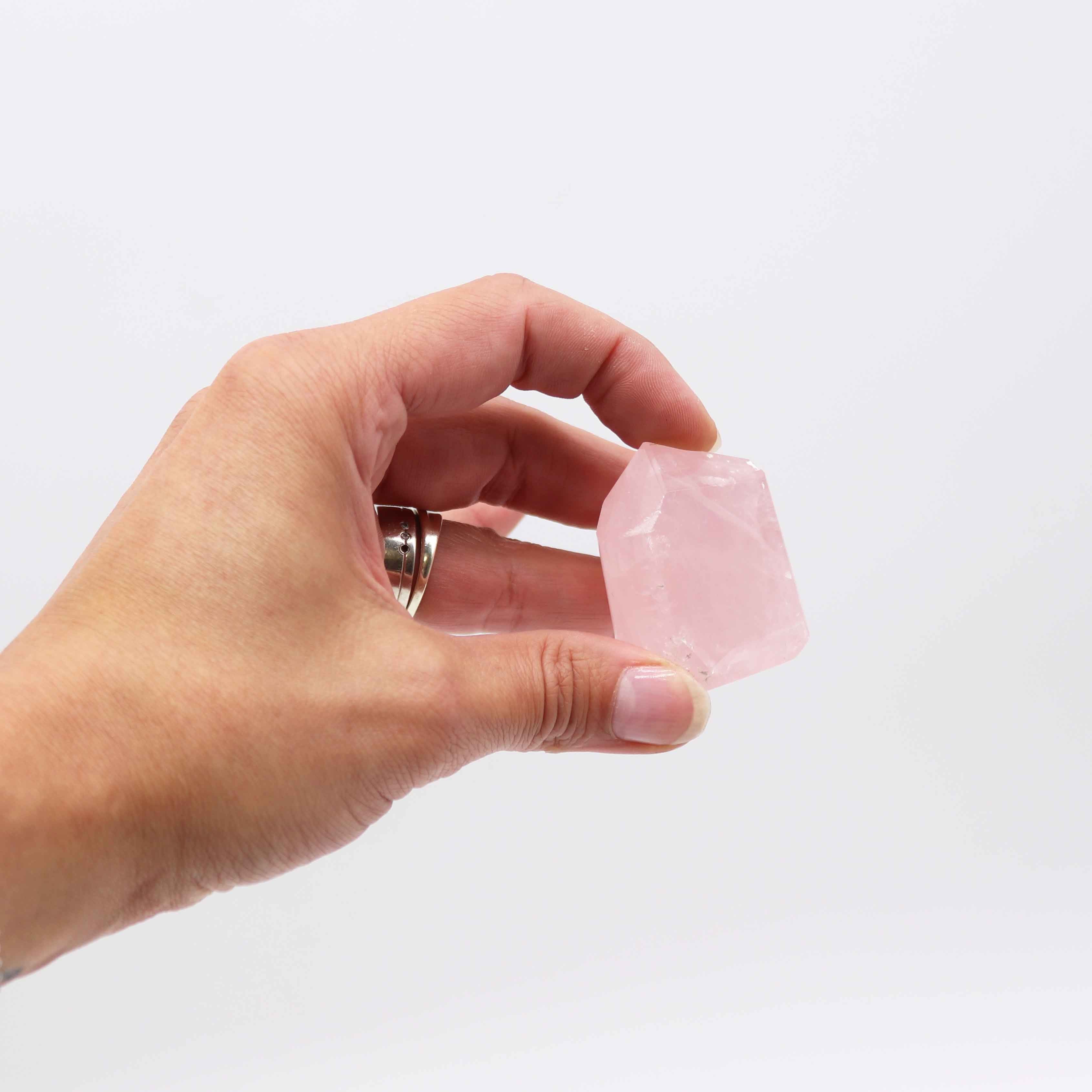 Pointes quartz rose indien lot 500 g pierres naturelles déco