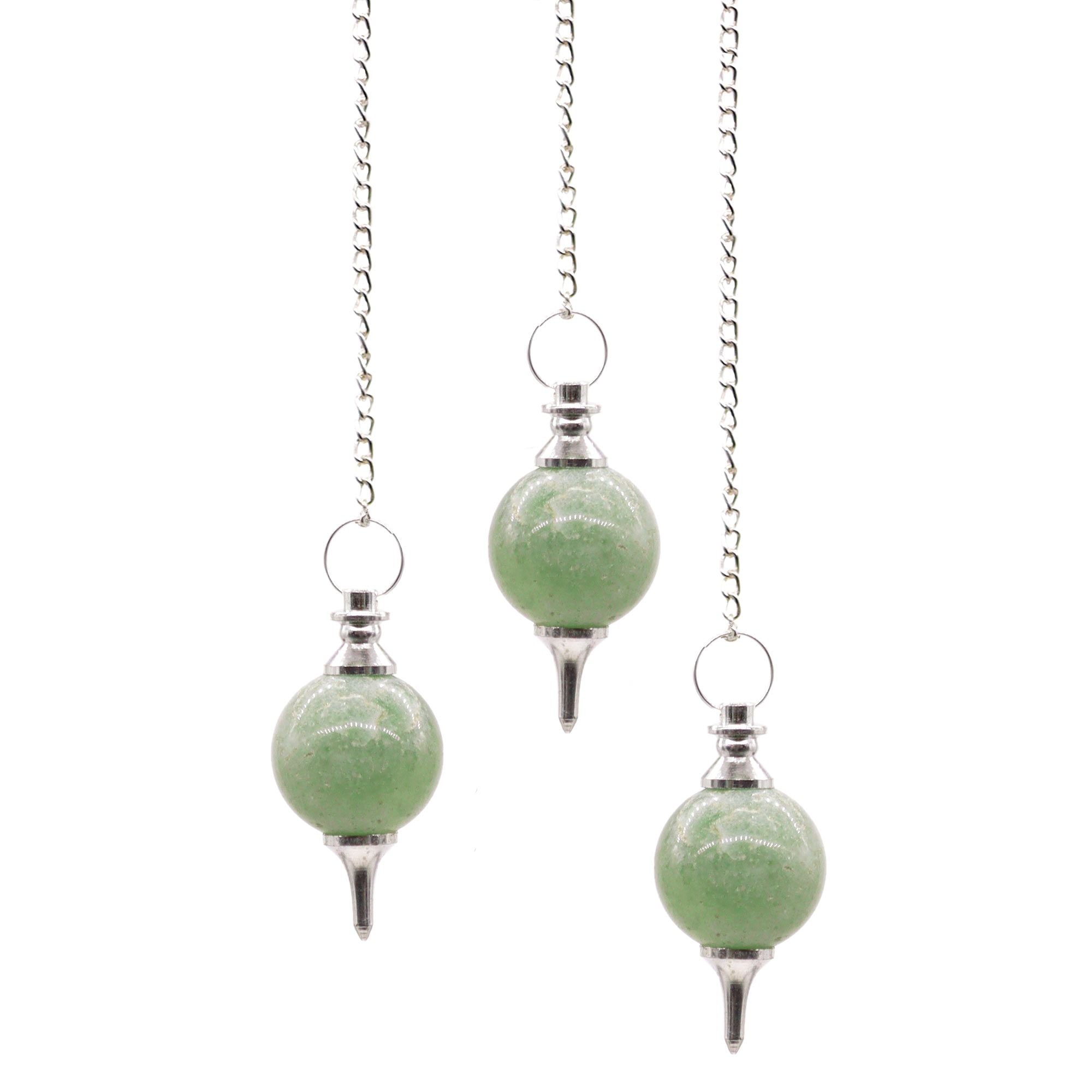 Pendule sphère aventurine | Radiesthésie