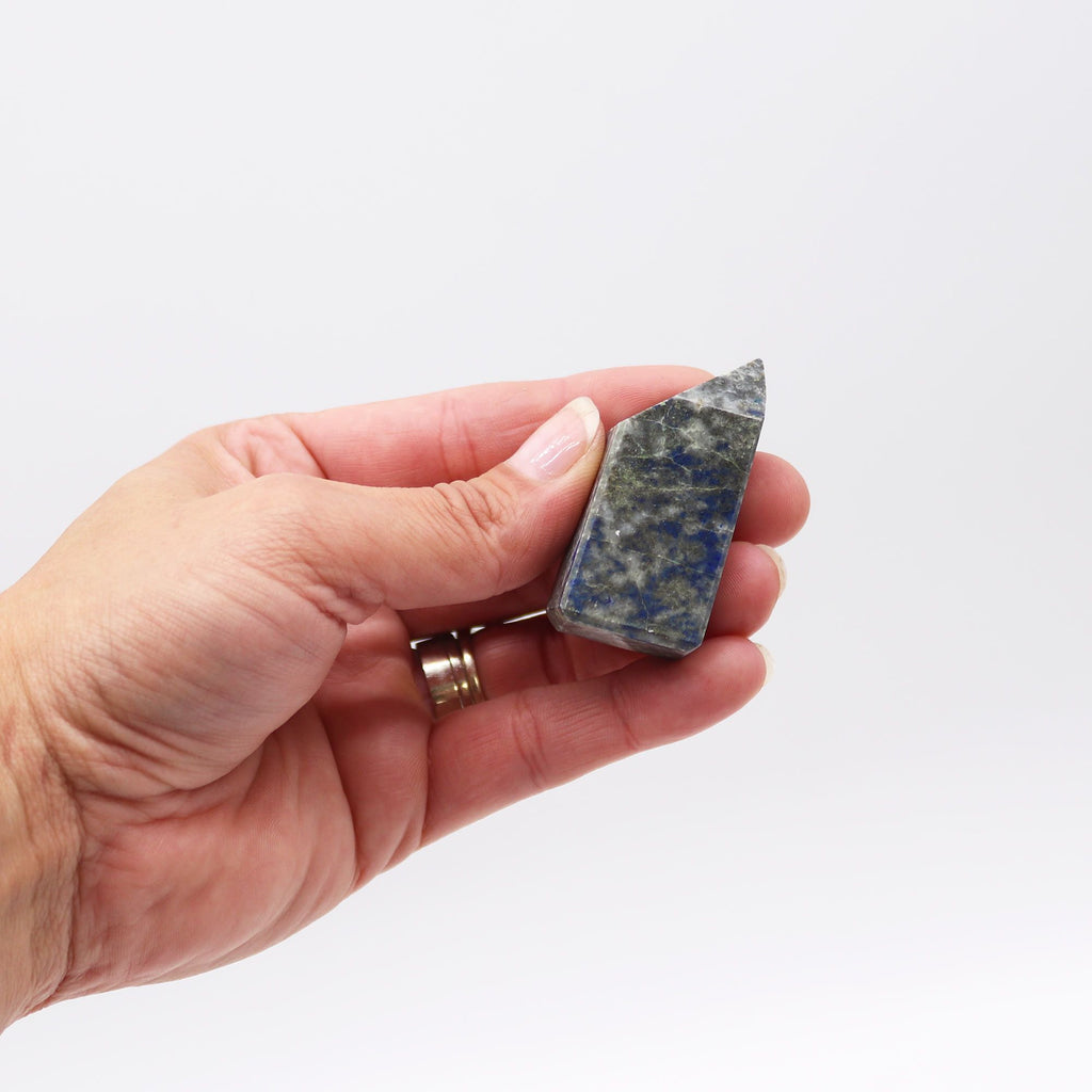 Pointes lapis afghan lot 500 g pierres naturelles déco