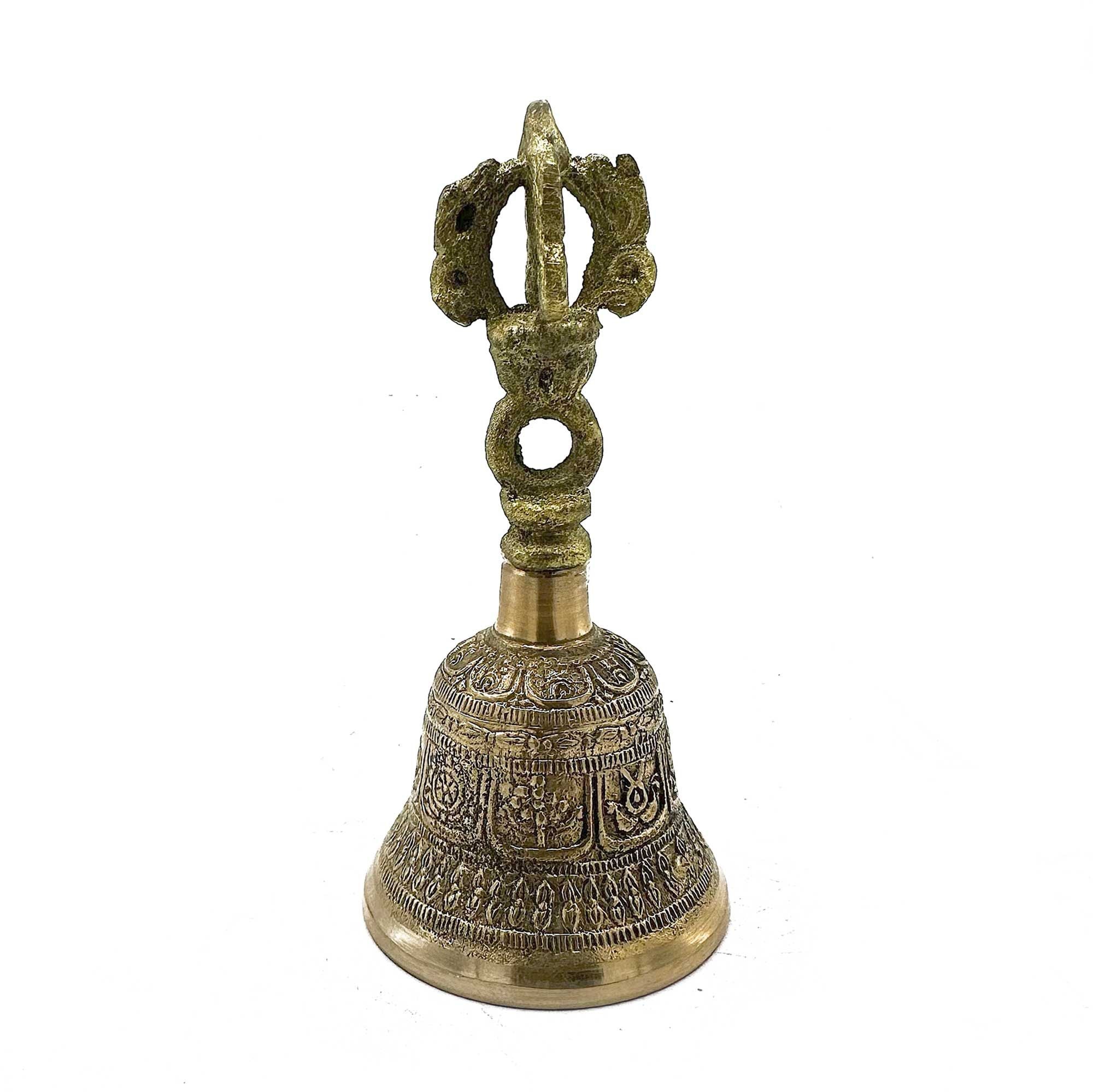 Cloche tibétaine Tingsha moyenne - 6 x 11,5 cm