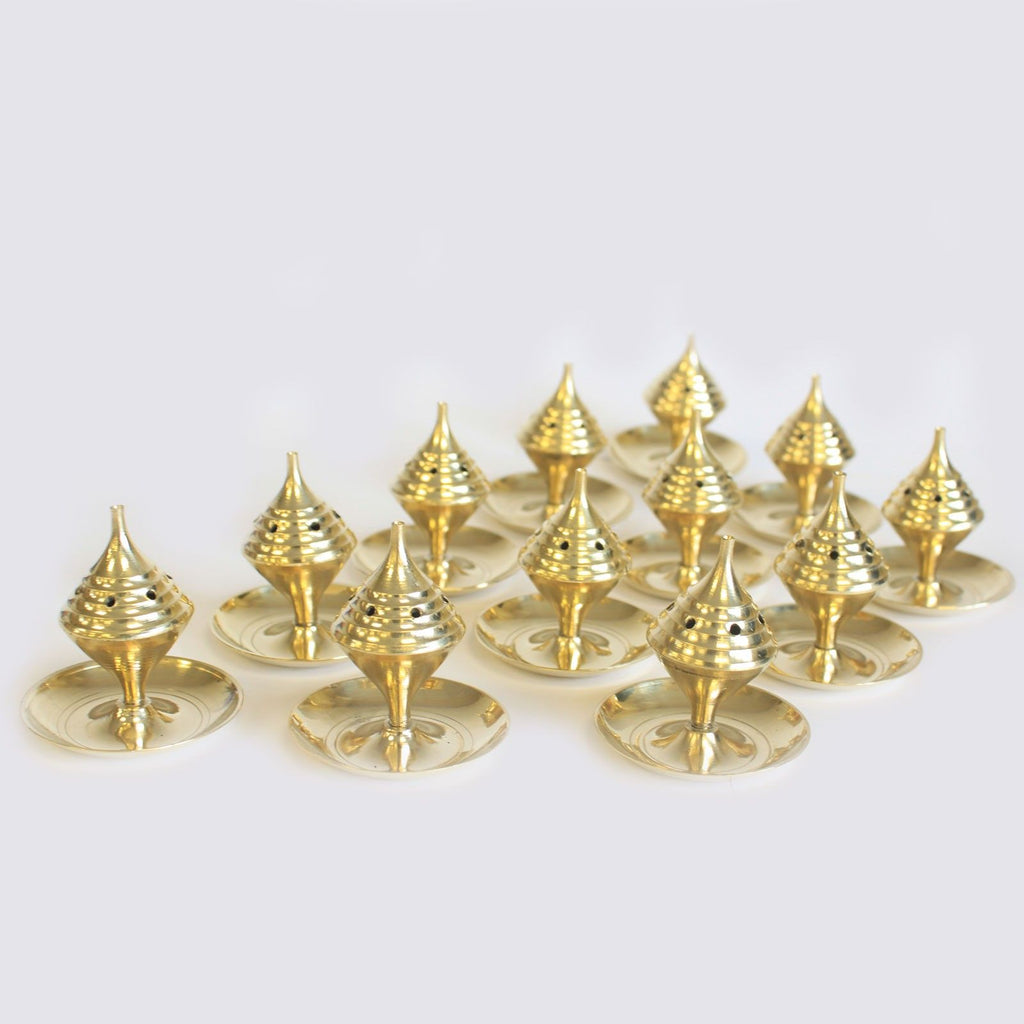 Petit brûle-encens en laiton | Brûleur d’encens traditionnel