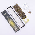 Encens Smudge Vanille avec Œil de Tigre – 10 bâtons 20 cm