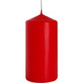 Bougie Biplante Élégante 60x120mm - rouge, une magnifique bougie rouge qui apporte une ambiance chaleureuse.