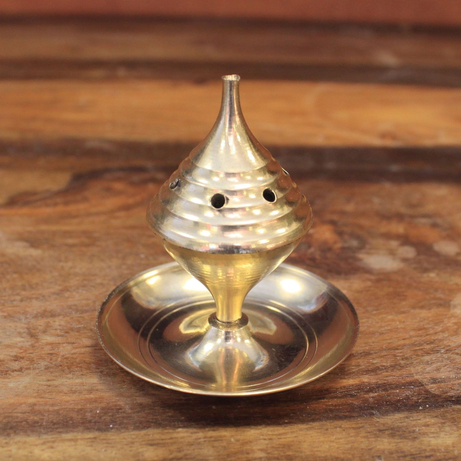 Petit brûle-encens en laiton | Brûleur d’encens traditionnel