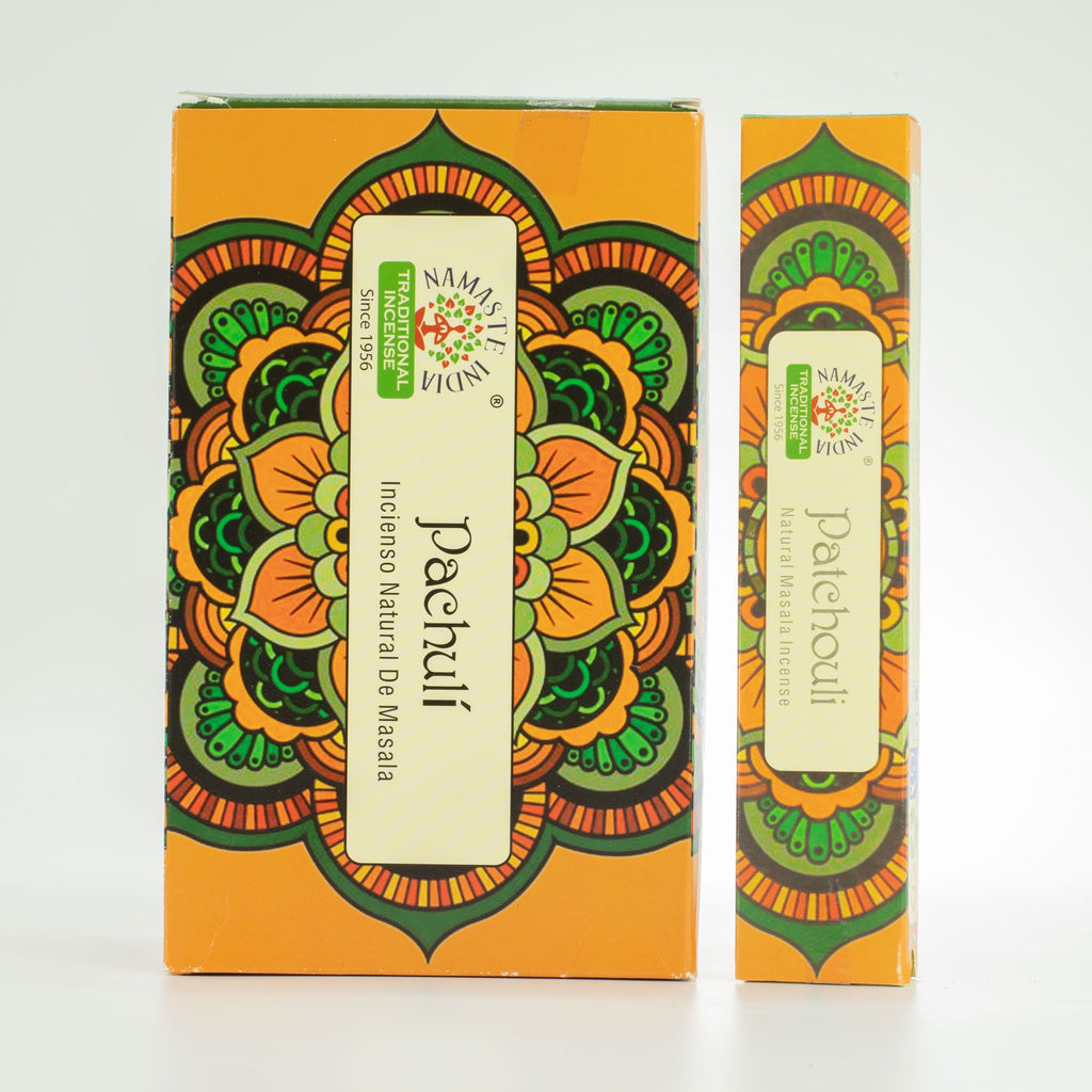 Encens Masala Patchouli Namaste Mandala – 15 bâtons
