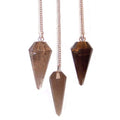 Pendules en cristal - Quartz fumé  | Radiesthésie et divination