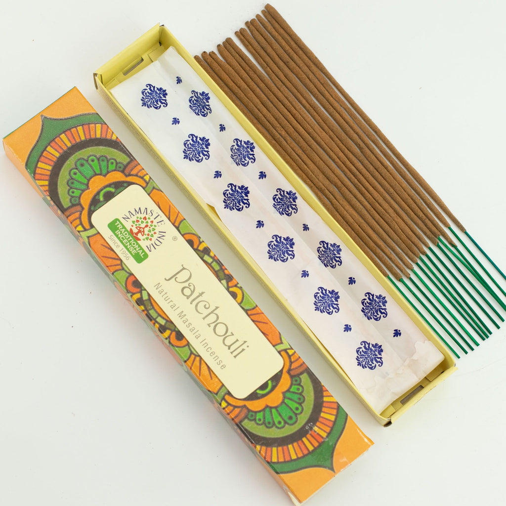 Encens Masala Patchouli Namaste Mandala – 15 bâtons