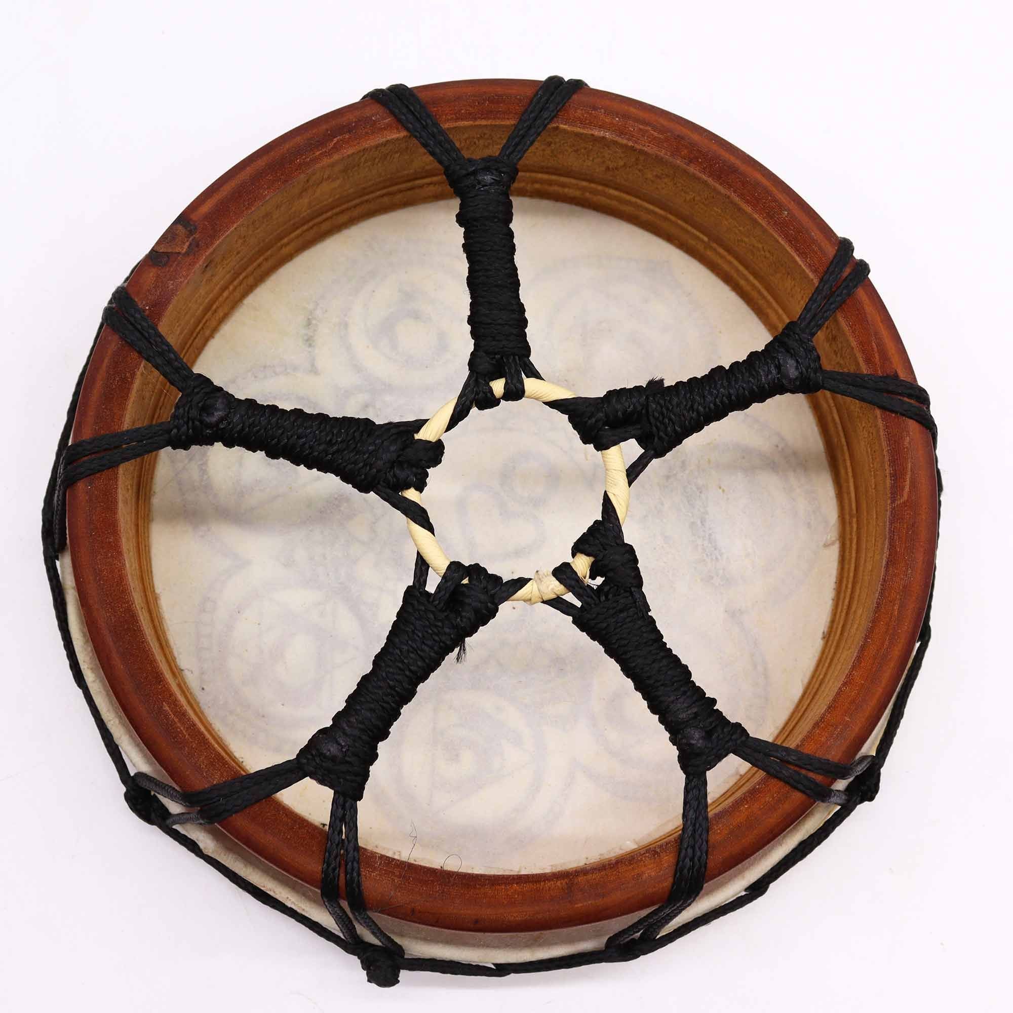 Tambour chamanique Chakra avec mailloches – 25 cm