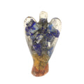 Ange en orgonite avec éclats de pierres et cuivre – 50 mm, représentant un ange spirituel dans une composition artisanale. Ce joli ange orgonite est parfait pour un autel spirituel ou comme cadeau spirituel, ajoutant une touche de décoration spirituelle et ésotérique à votre espace. Fabriqué avec de l'orgonite artisanale intégrant du cuivre et des éclats de pierres, cet objet énergétique est à la fois esthétique et symbolique.