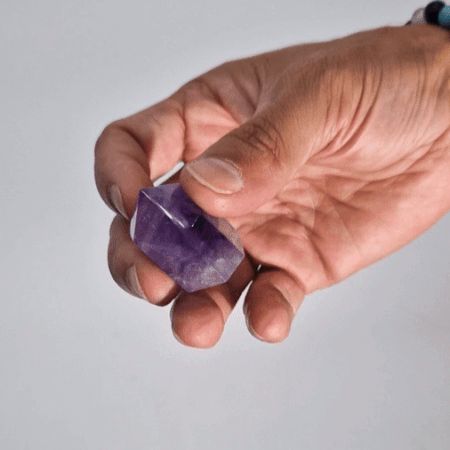 Pointes d’améthyste naturelles petites – pierre violette