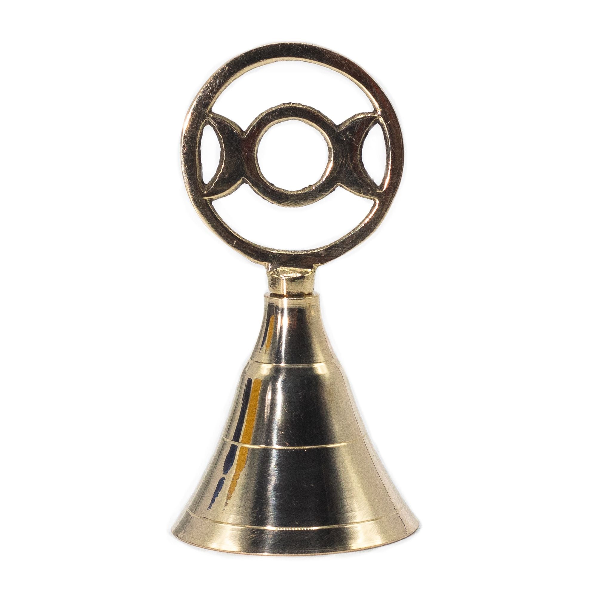 Cloche d’autel en laiton Triple Lune