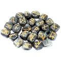 Set de pierres runiques - Labradorite
